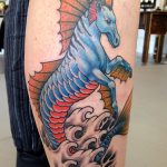 seahorse tattoo