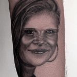 realsitic tattoo portrait