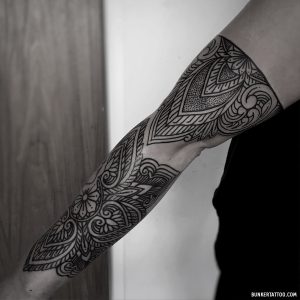 Blackwork sleeve