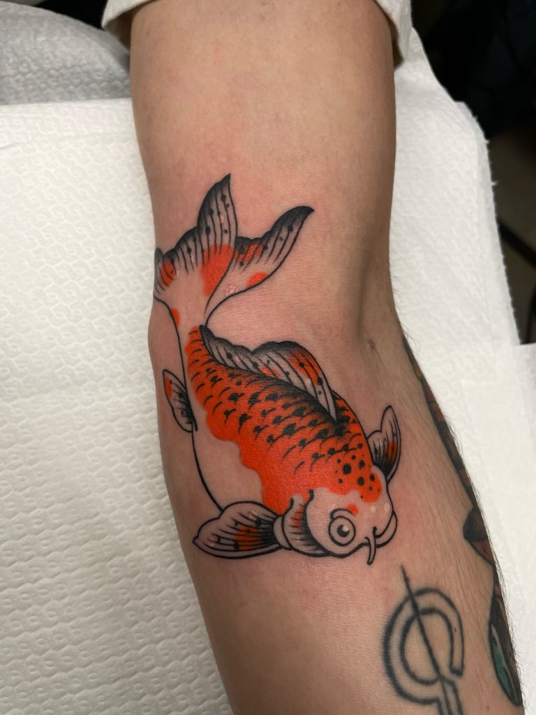 Japanese fish tattoo