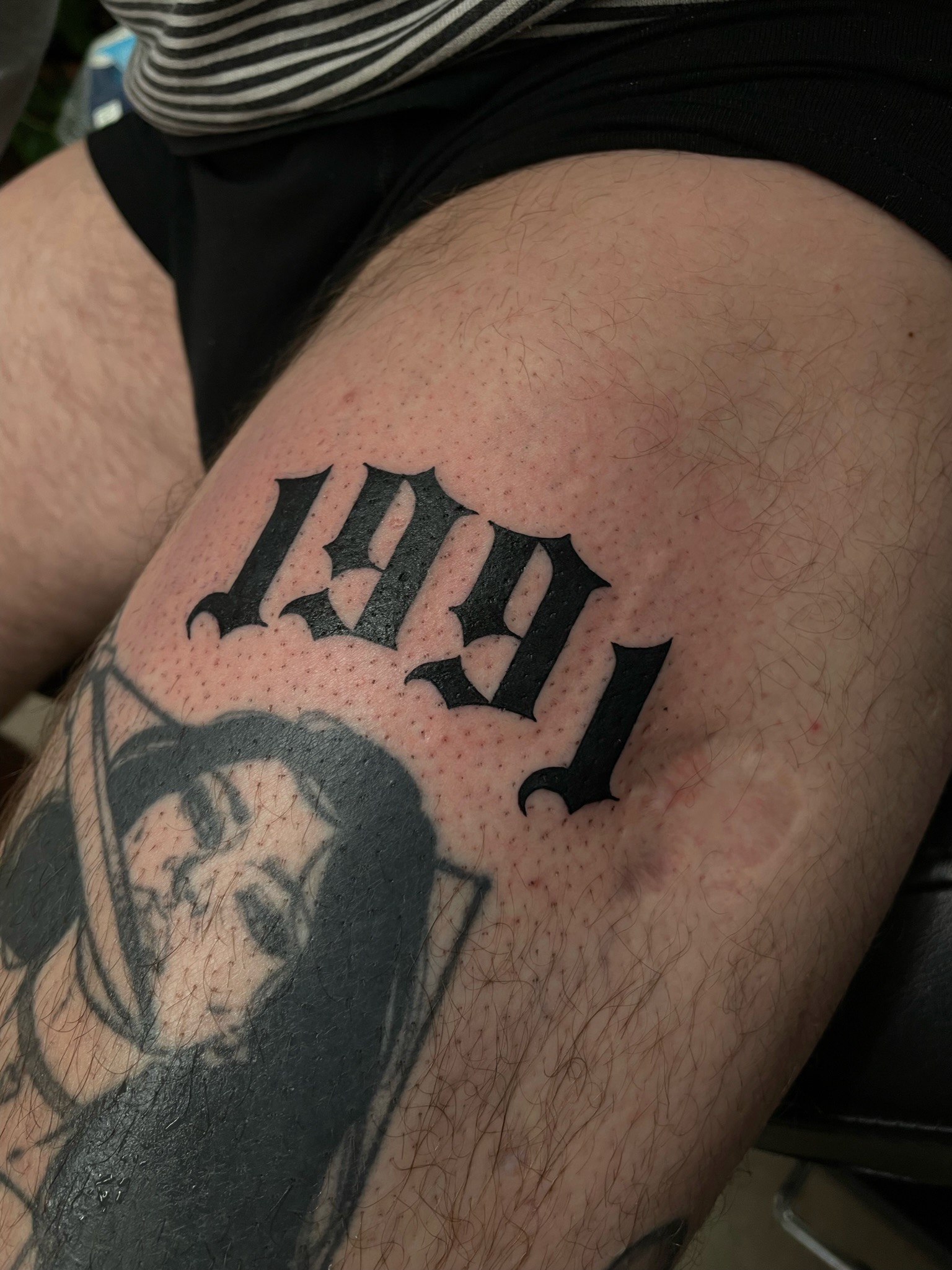 Cijfers tattoo