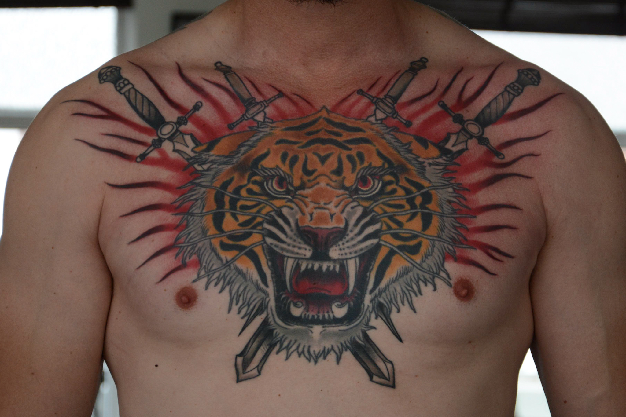 Chest Tattoo | Scream-Ink Tattoos